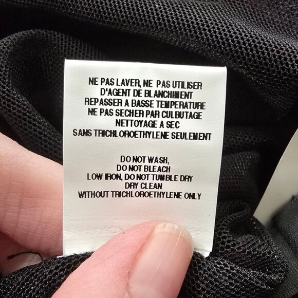 Iris Setlakwe NWT Burgundy Matte Jersey Pull On Wide Leg Pants Sz M - Picture 10 of 10